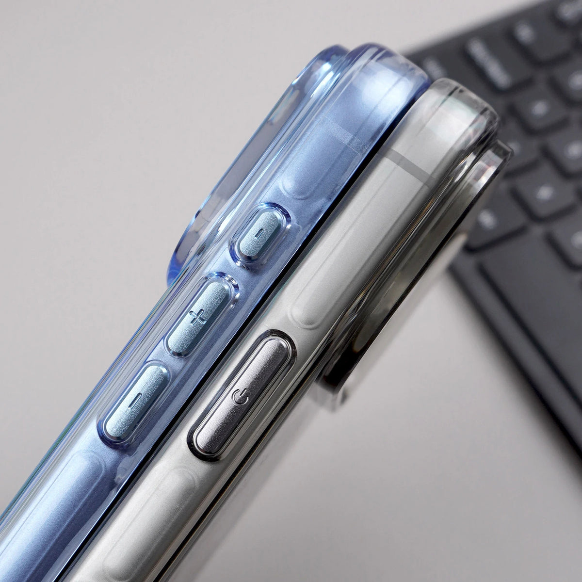 Transparent MagSafe Case with Raised Camera Ring Protection for iPhone 17 Series