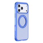 Matte Translucent Bumper Case with 360° Rotating MagSafe Ring Stand for iPhone 18 Series
