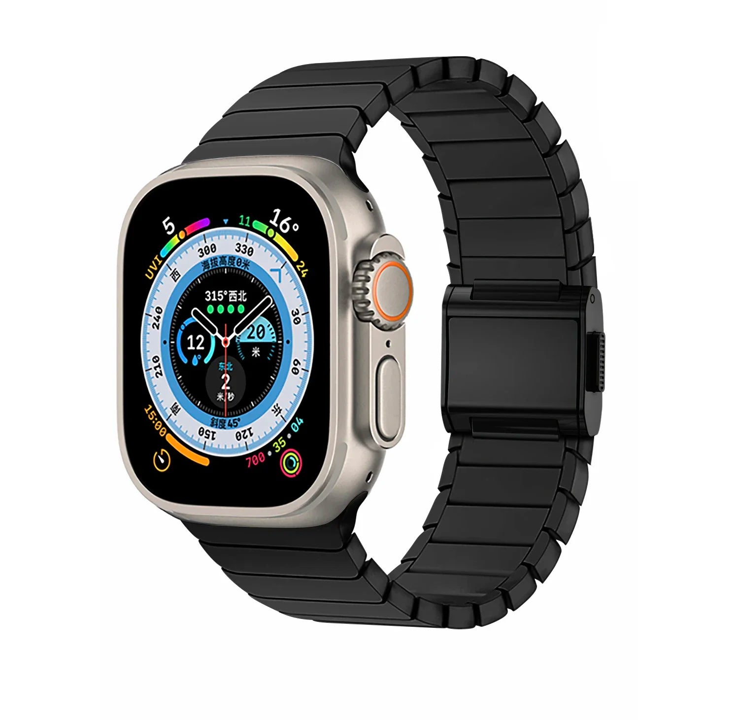 Apple Watch Titanium Strap with Magnetic Clasp