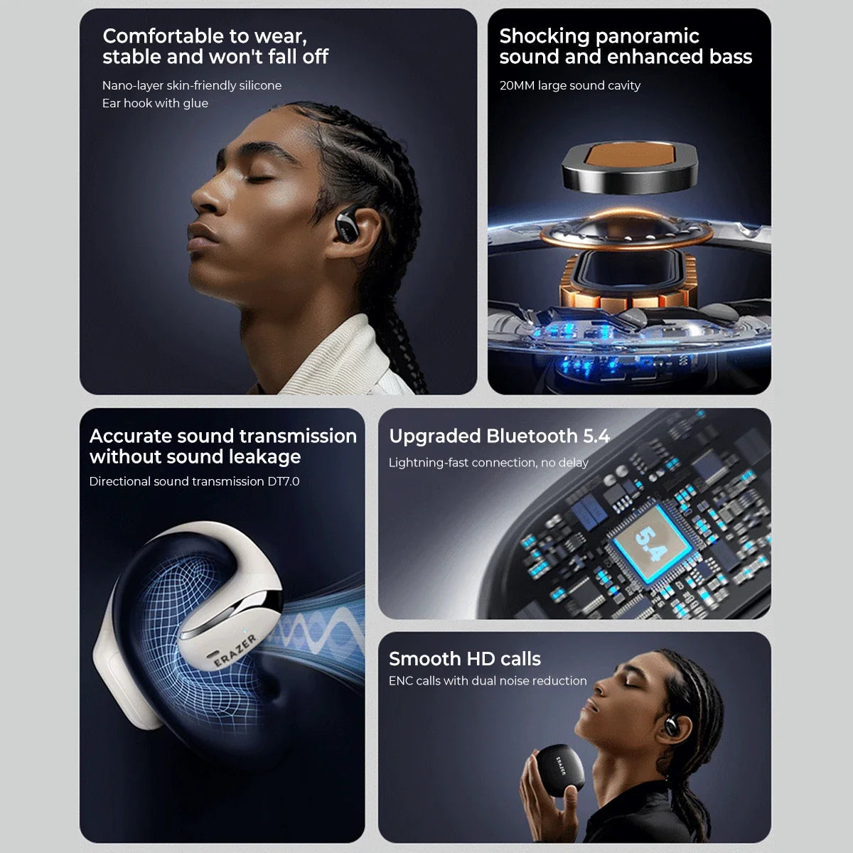 Lenovo ERAZER X9 Sports Wireless Earphones