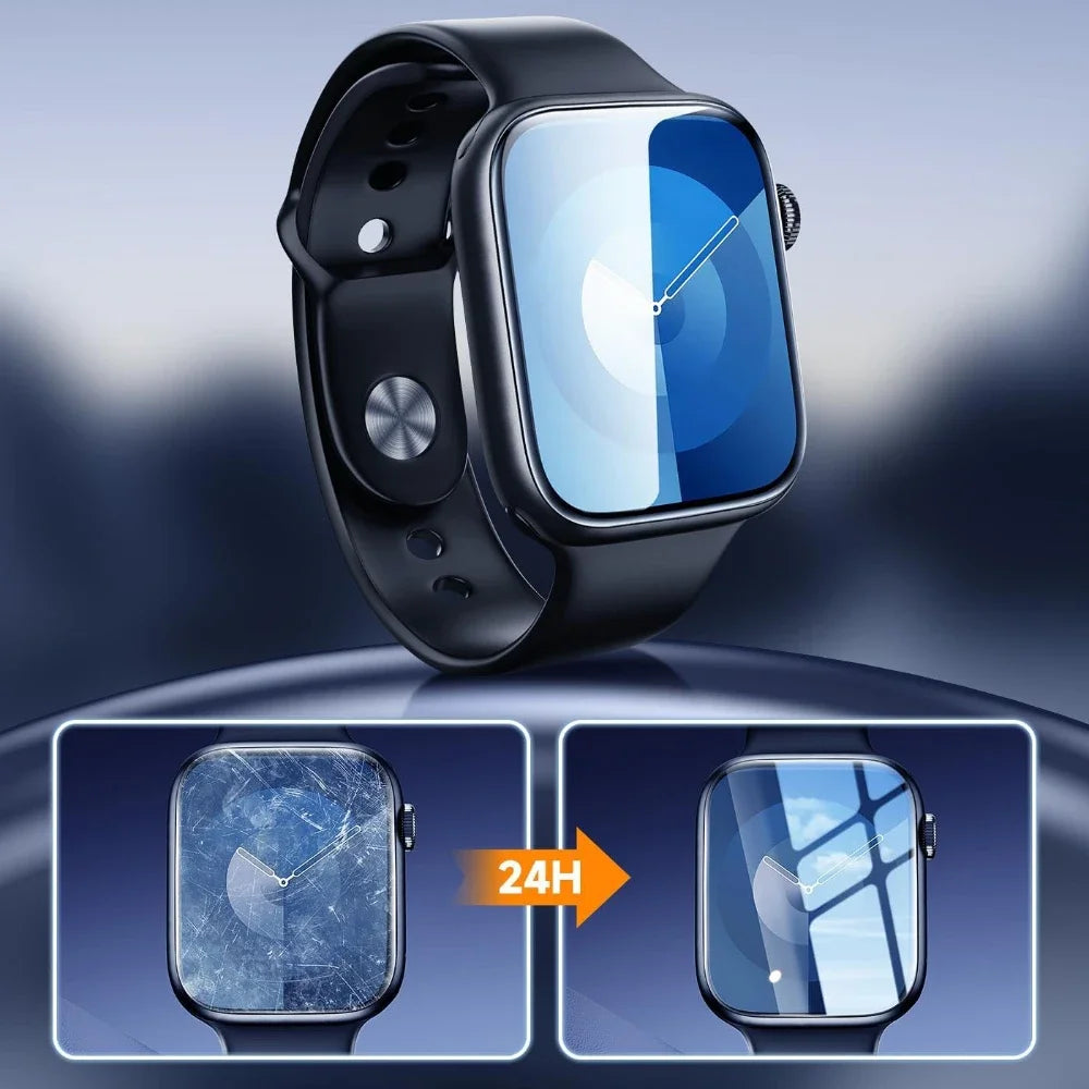 Self-Healing Ceramic Film Screen Protector for Apple Watch