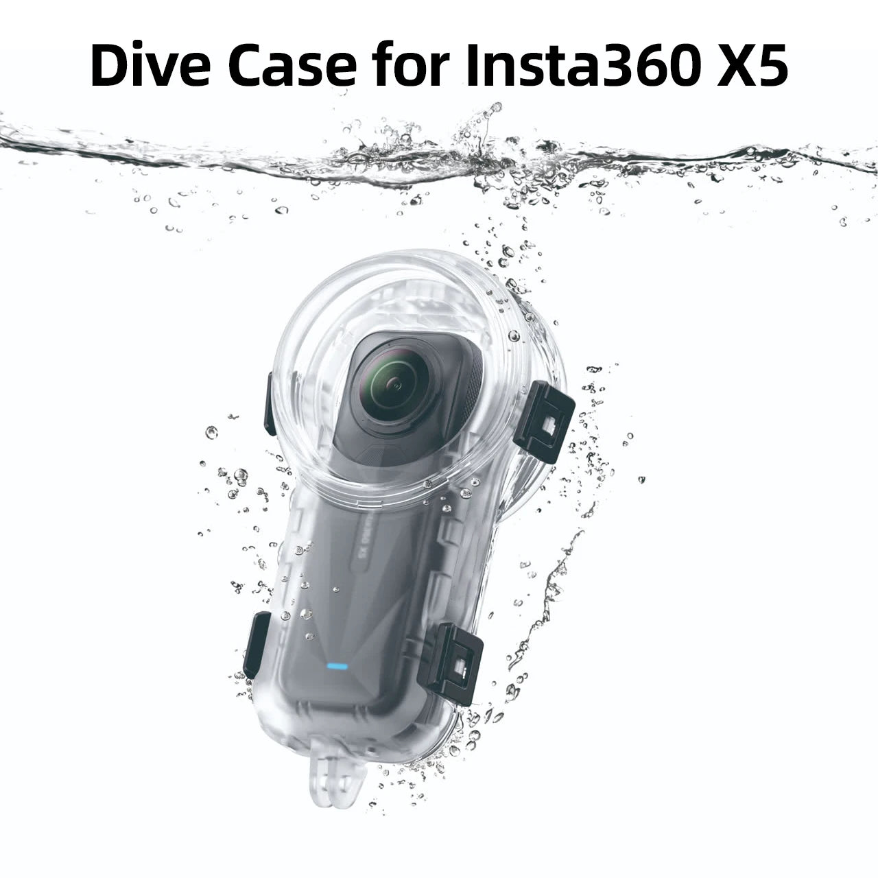60m Waterproof Invisible Housing for Insta360 X5