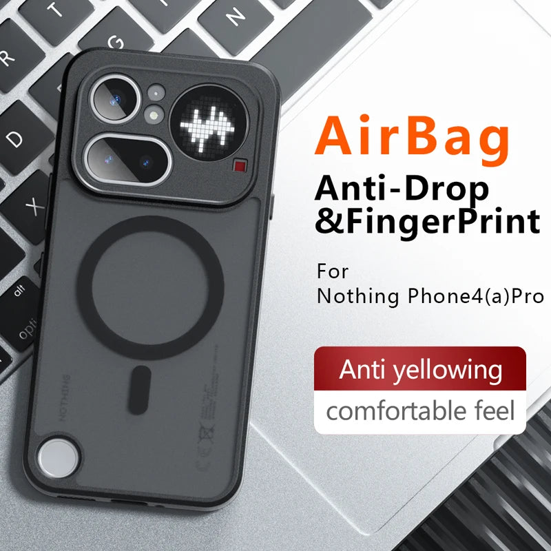 Anti-Fingerprint Matte Case For Nothing Phone 4a Pro