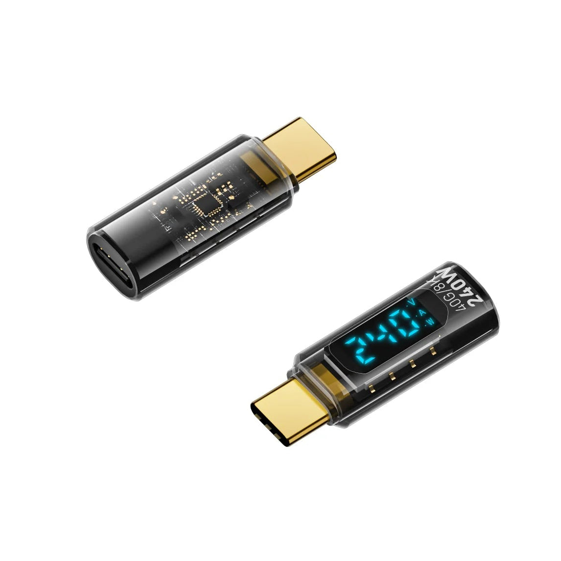NNBILI USB4 Type-C Adapter with LED Display