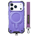 Shockproof MagSafe Case with Hand Strap for iPhone 17 Series