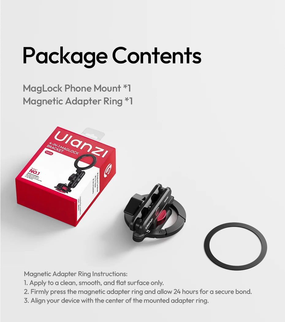 Ulanzi MA56 Multi-Function Magnetic Phone Stand for Photography