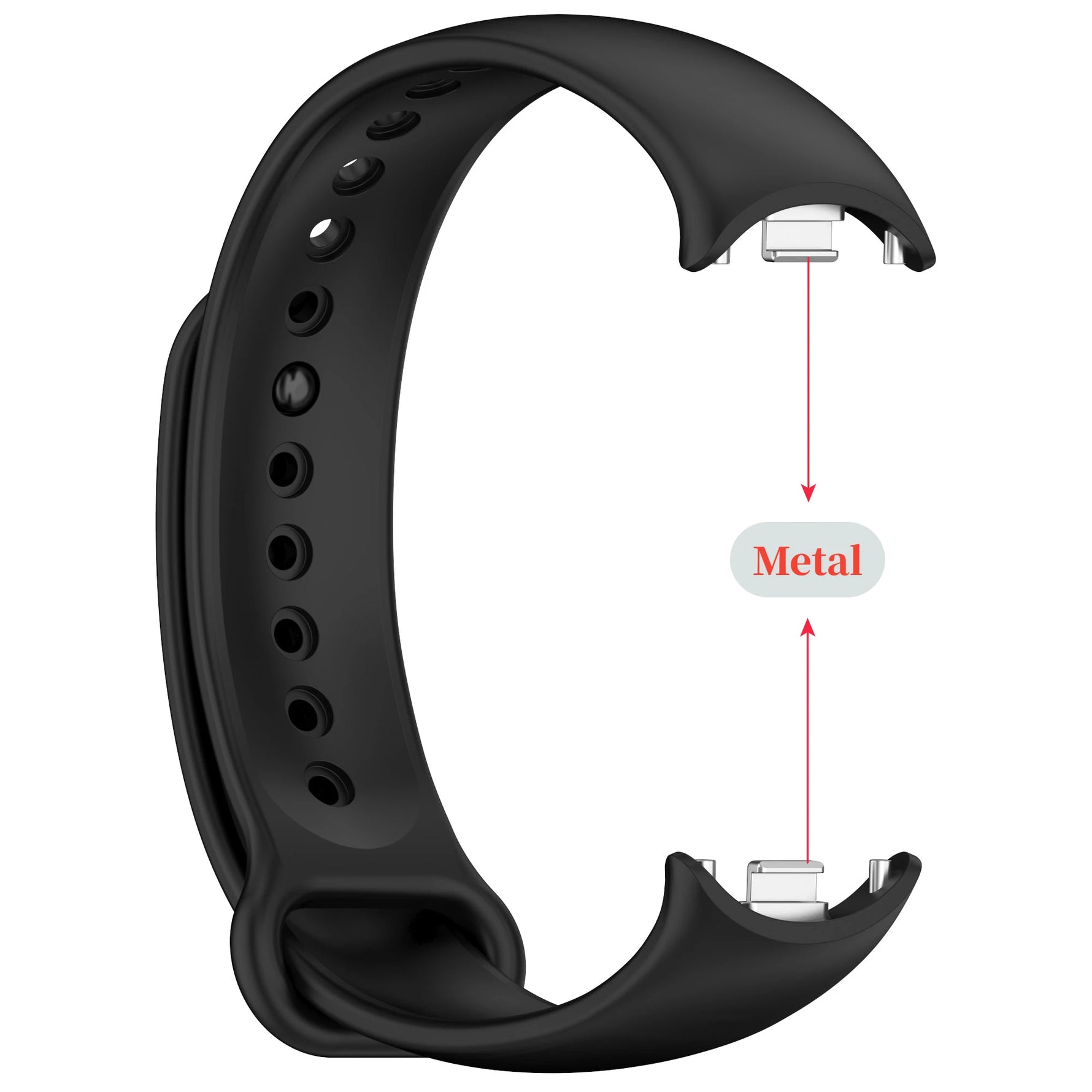 Soft Silicone Sports Bracelet for Xiaomi Smart Band 9