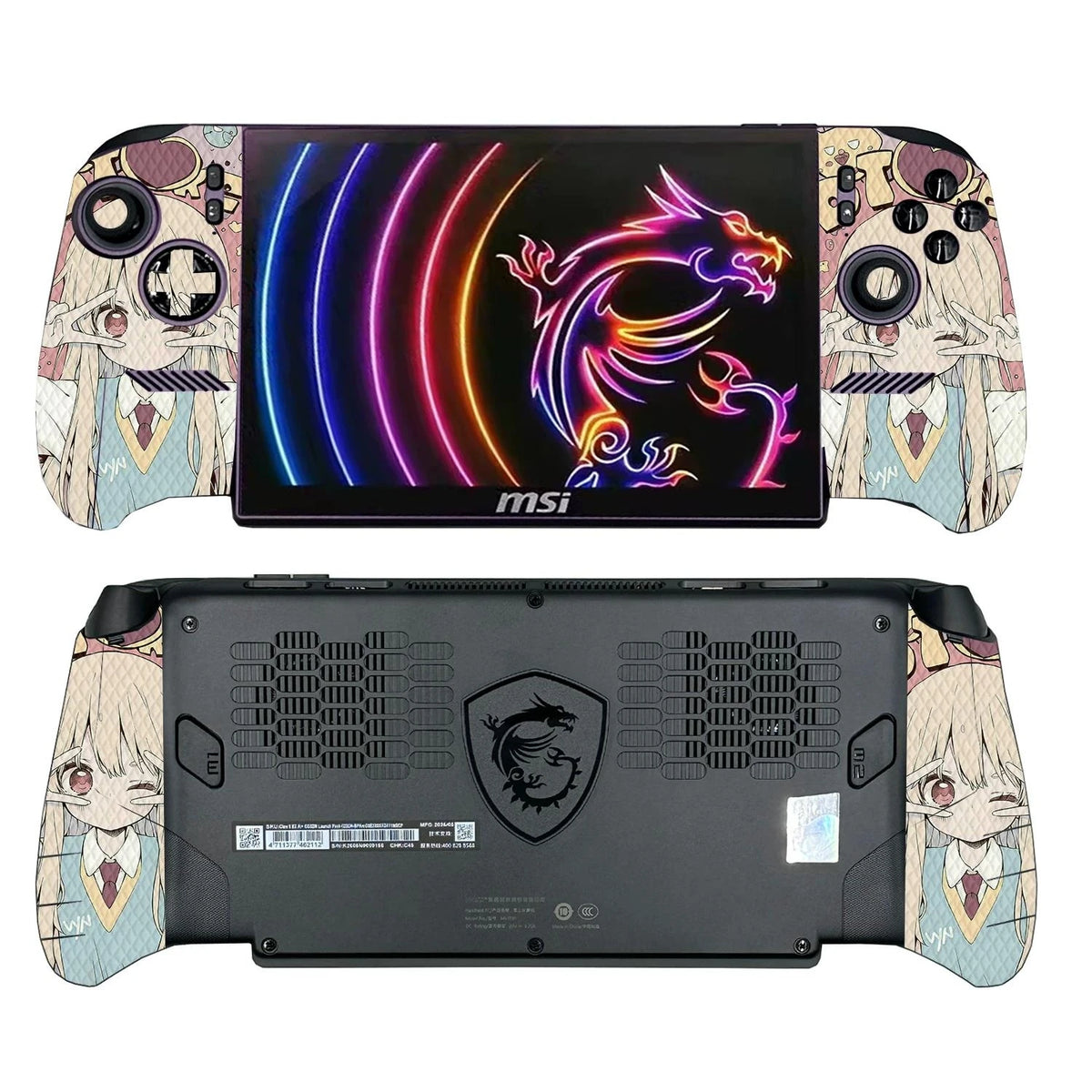 Full-Coverage Matte Vinyl Skin for MSI Claw 8 EX AI+
