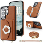 Crossbody Wallet Case with Card and Cash Slots for Samsung Galaxy S26 Series