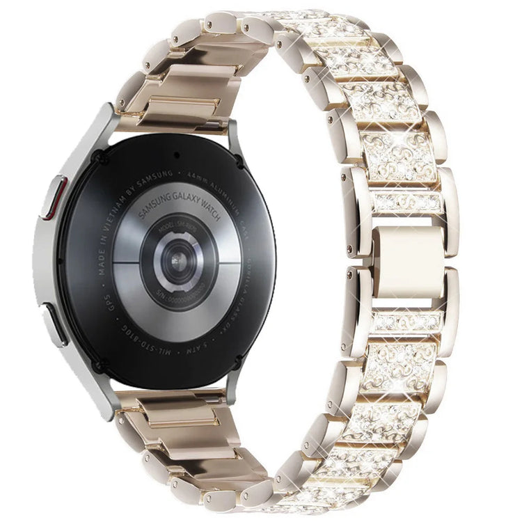 Sparkling Diamond Accent Metal Band for Samsung Galaxy Watch 7