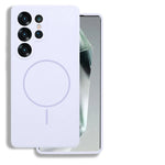 Shockproof Liquid Silicone Magnetic Case for Samsung Galaxy S25 Series