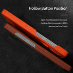 Luxury Cowhide Leather Magnetic Case for Samsung Galaxy S25 Series