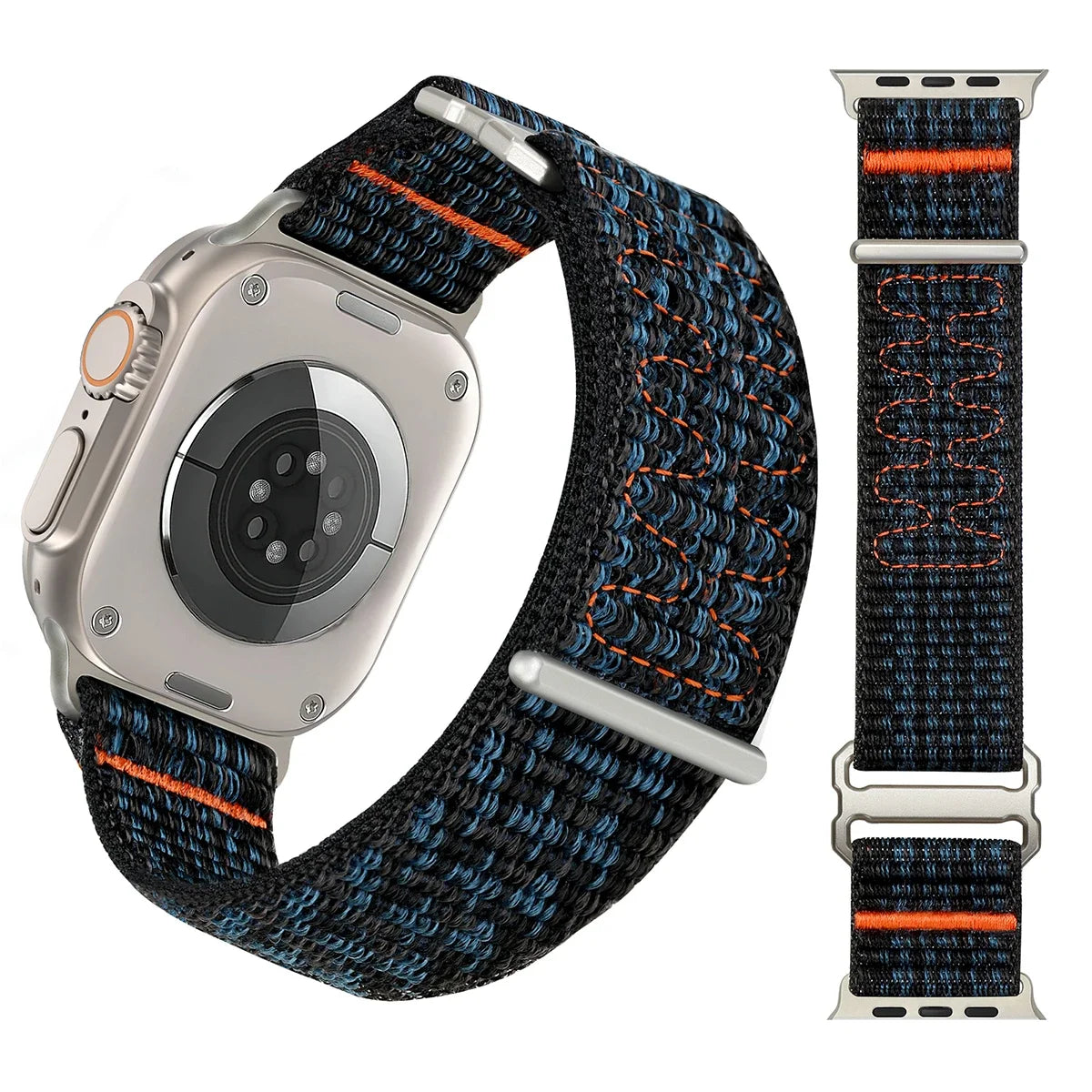 Nylon Trail Loop Strap with Metal Quick-Release Connectors for Apple Watch