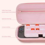 Slim Hard-Shell Cat Ear Carrying Case for Nintendo Switch 2 (2025)