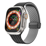 Carbon Fiber Pattern Magnetic Strap for Apple Watch