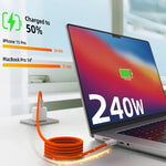 CABLETIME High-Speed USB4 Magnetic Cable