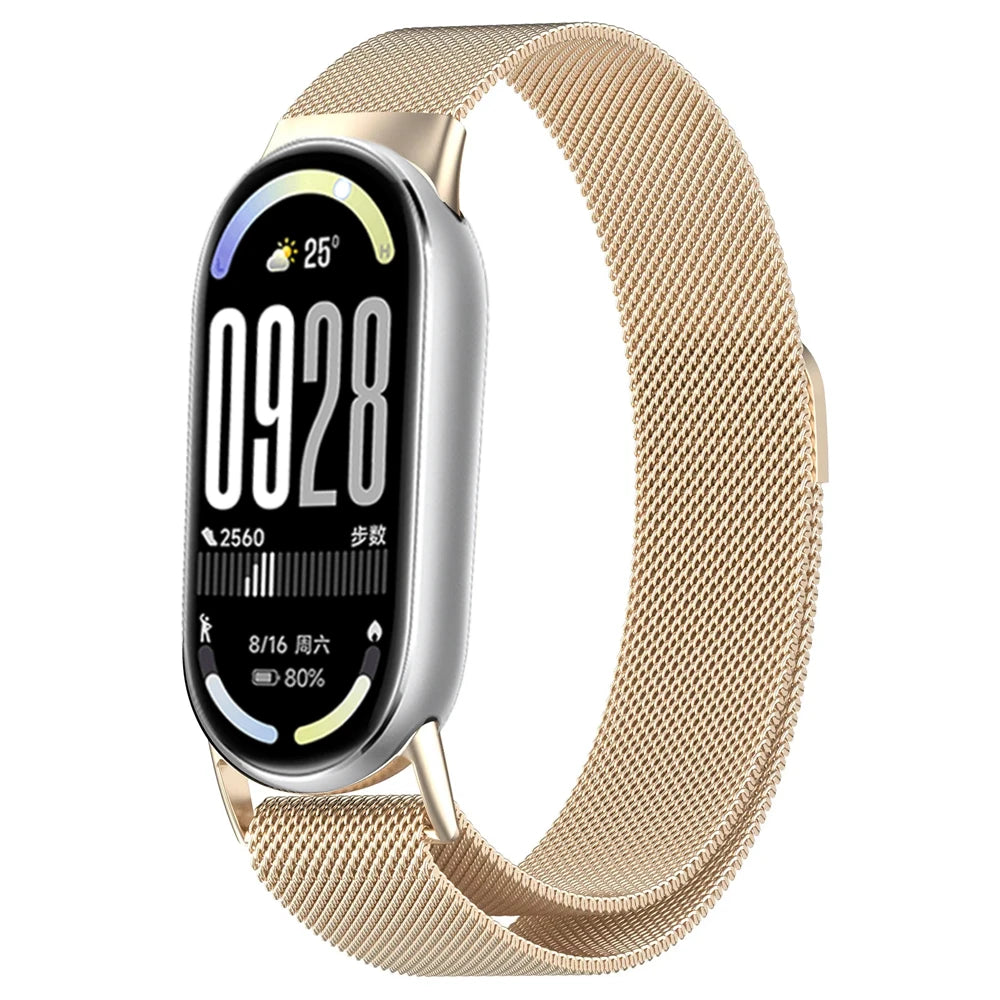 Stainless Steel Magnetic Strap for Xiaomi Smart Band 10