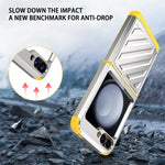 Premium Electroplated Hinge Protective Case for Samsung Galaxy Z Flip 6