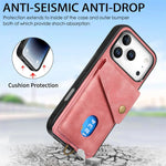 Luxury Fashion Leather Wallet Case for iPhone 17 Series