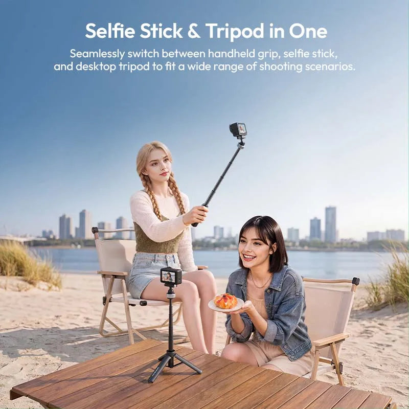 Ulanzi MT95 Portable Mini Tripod Selfie Stick for Action Cameras