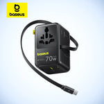 Baseus EnerCore CG11 70W Universal Travel Adapter with Retractable Cable