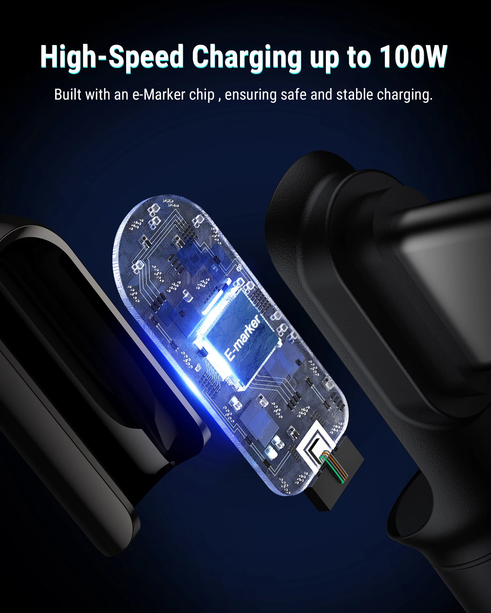 VOLTME 100W USB-C to USB-C Fast Charging Cable