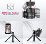 Ulanzi U-Vlog Lite Mini Tripod with 360° Ball Head & Cold Shoe