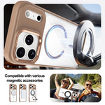 MagSafe Compatible Clear Acrylic Case for iPhone 17 Series