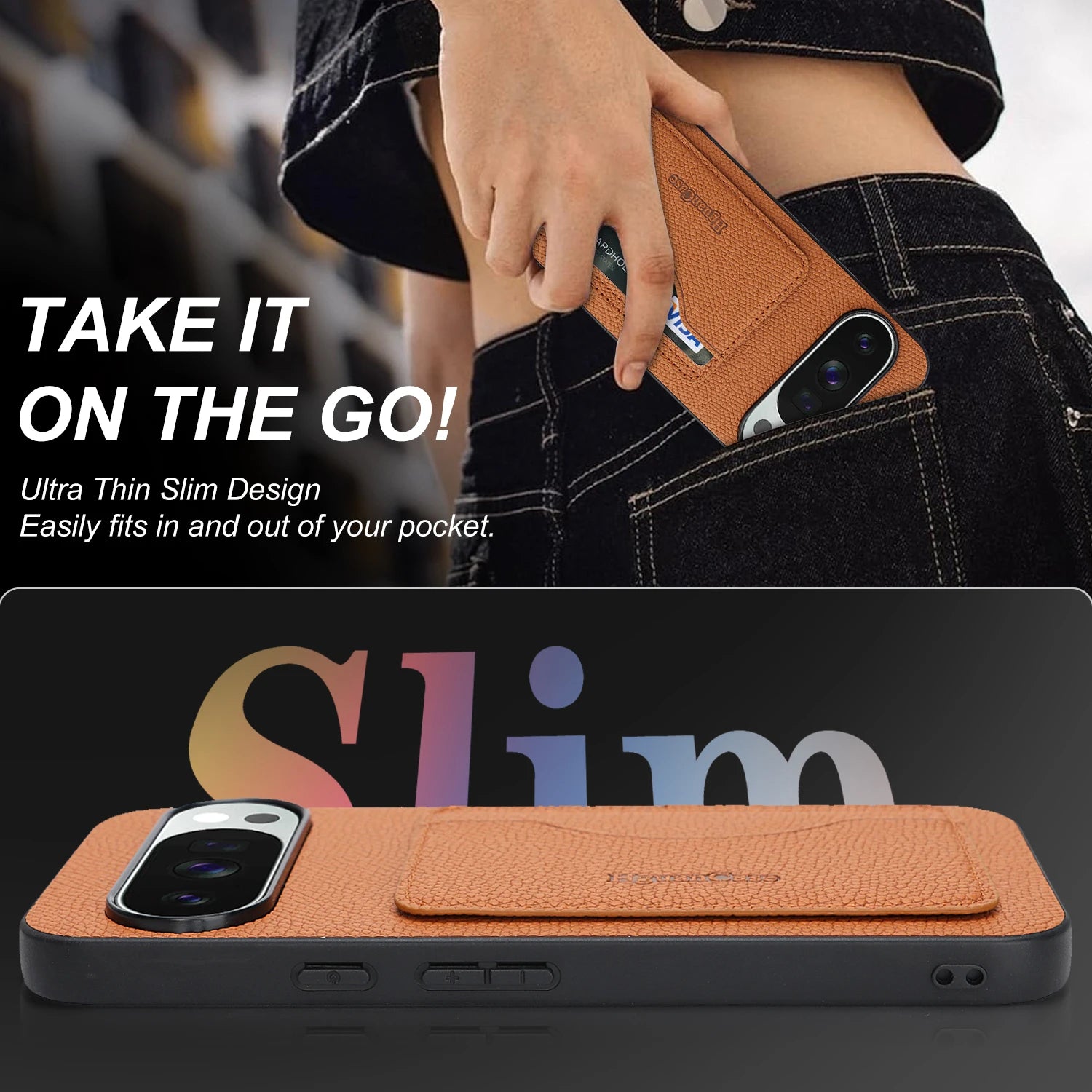Business Leather Wallet Case for Google Pixel 10 Series
