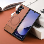 Premium Magnetic Leather Case for Samsung Galaxy Z Fold 6