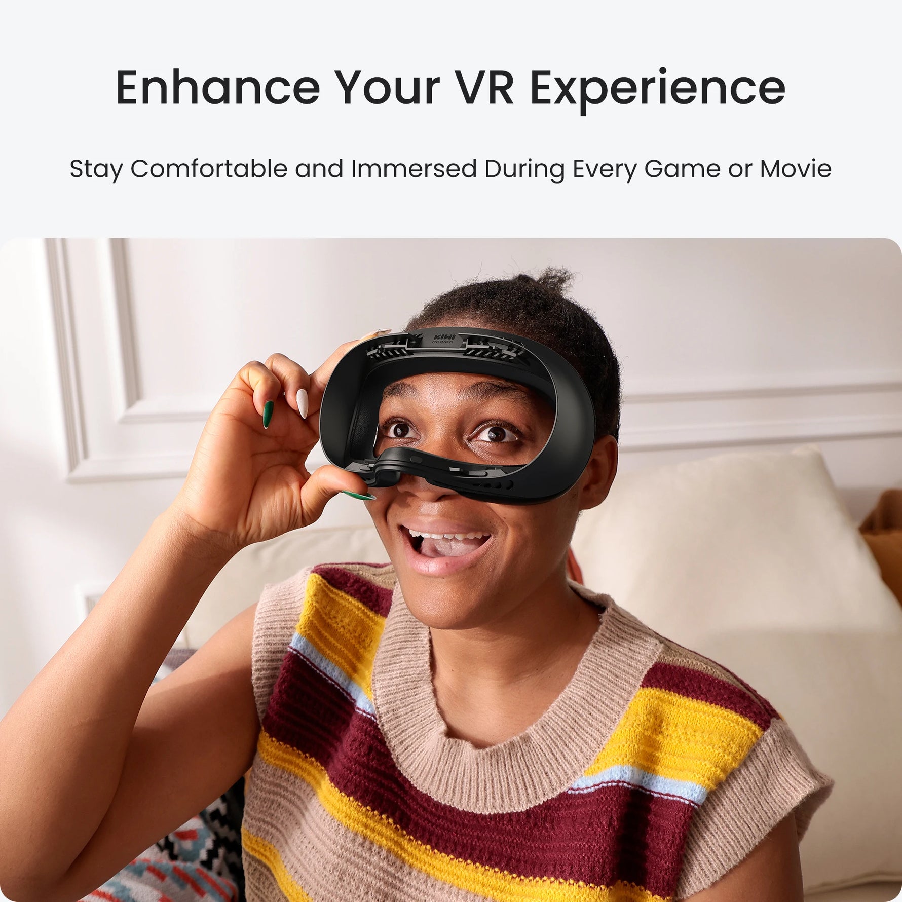 Meta Quest 3S Ventilation Face Cushion for Improved Airflow