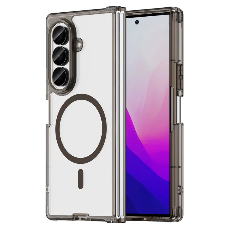 Transparent Hard PC Case with Anti-Fingerprint Coating for Samsung Galaxy Z Fold 8 Ultra