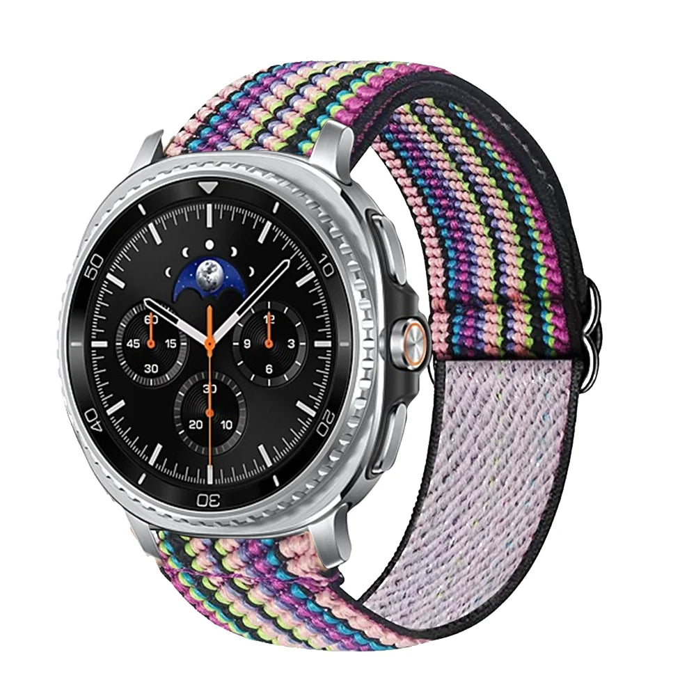 Elastic Braided Loop Band for Samsung Galaxy Watch 8 & Galaxy Watch 8 Classic
