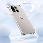OnePlus 15 TPU Transparent Shockproof Case with Four-Corner Bumper