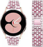 Luxury Stone-Embellished Metal Band for Samsung Galaxy Watch 6 & Galaxy Watch 6 Classic