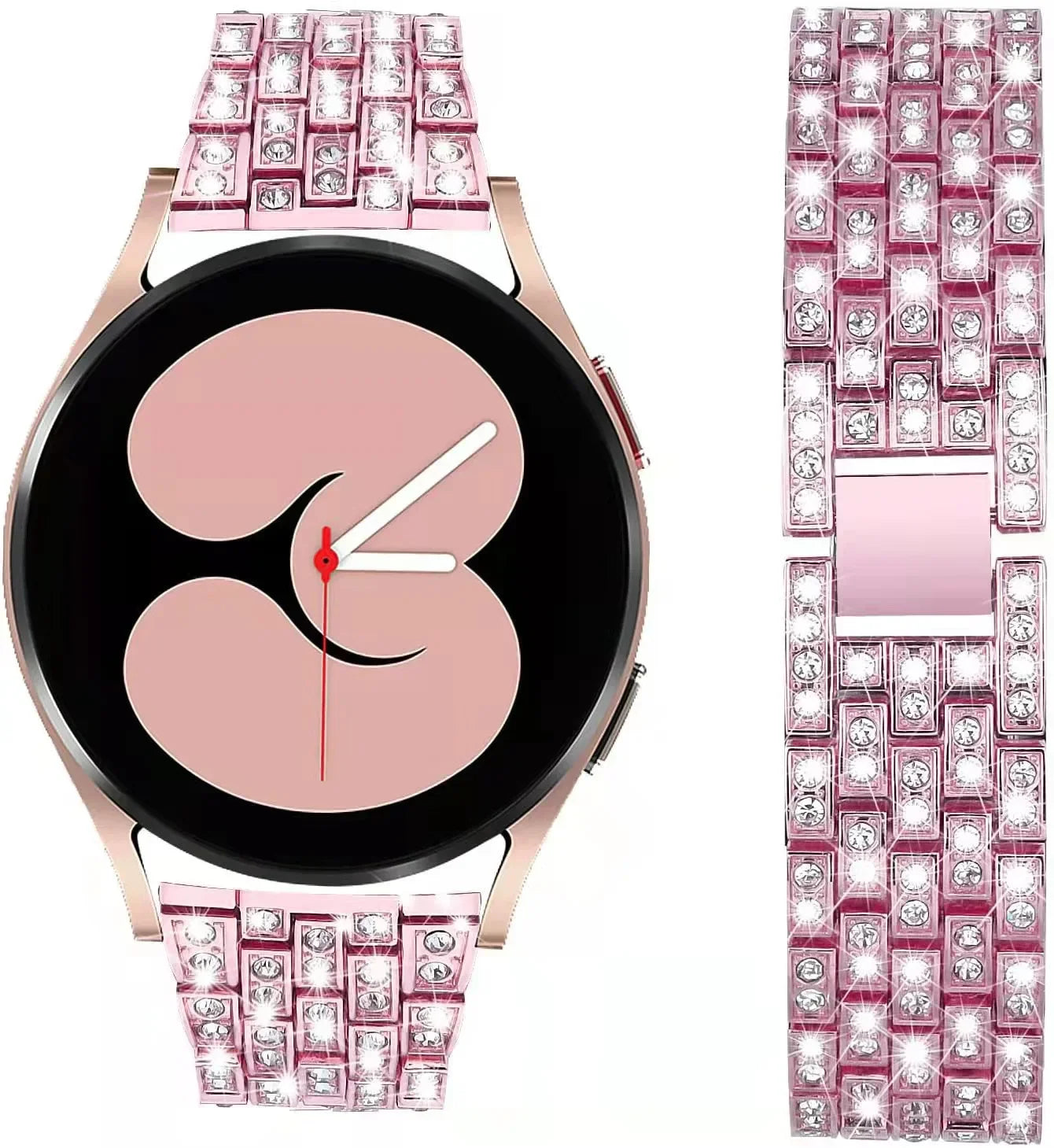 Luxury Stone-Embellished Metal Band for Samsung Galaxy Watch 6 & Galaxy Watch 6 Classic