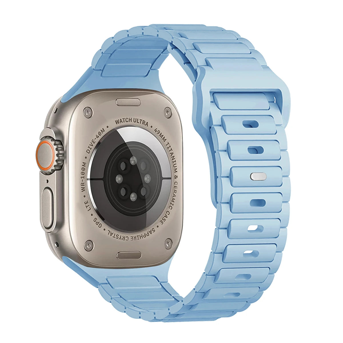 Durable Soft Silicone Watch Band for Apple Watch