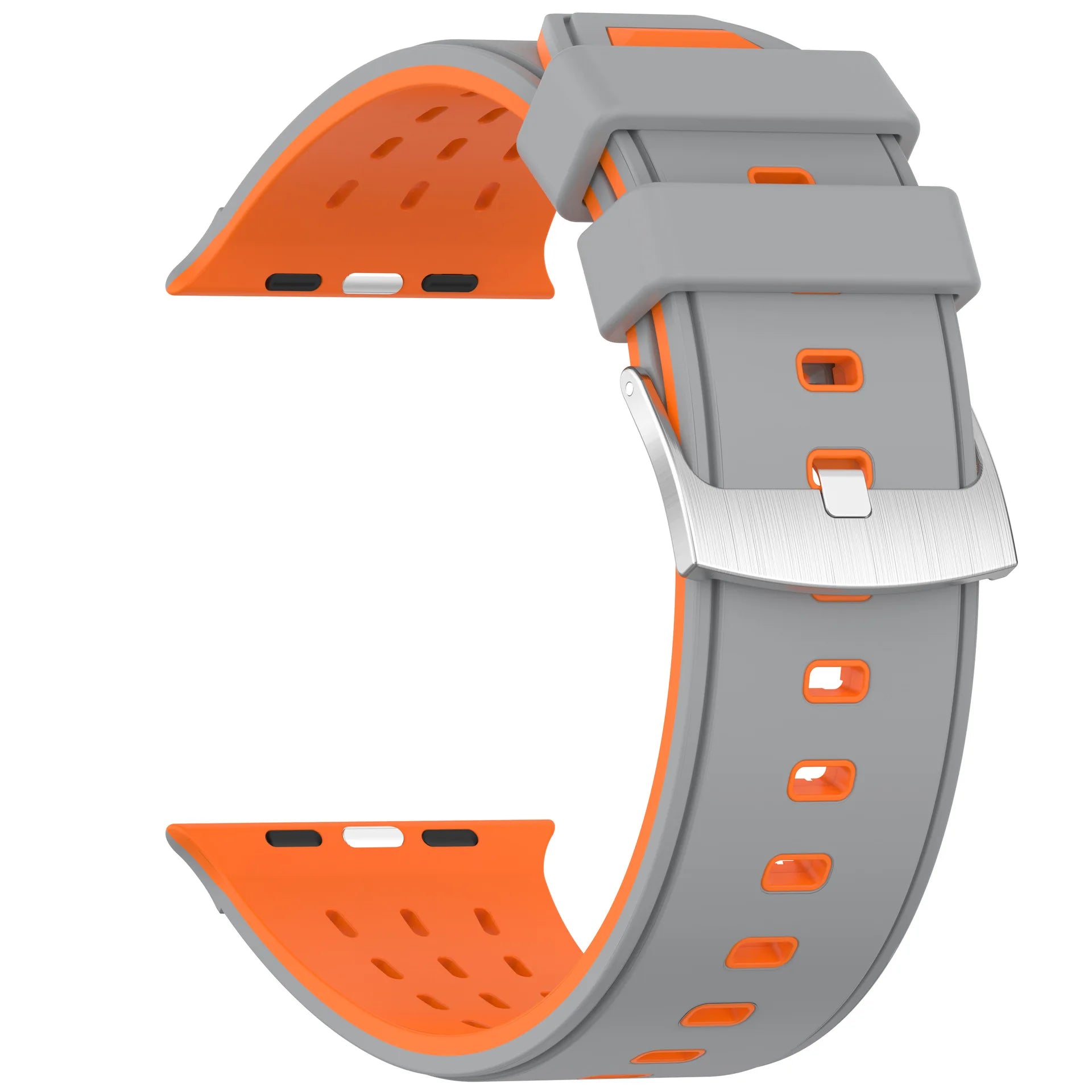Comfort-Fit Silicone Sports Strap for Apple Watch