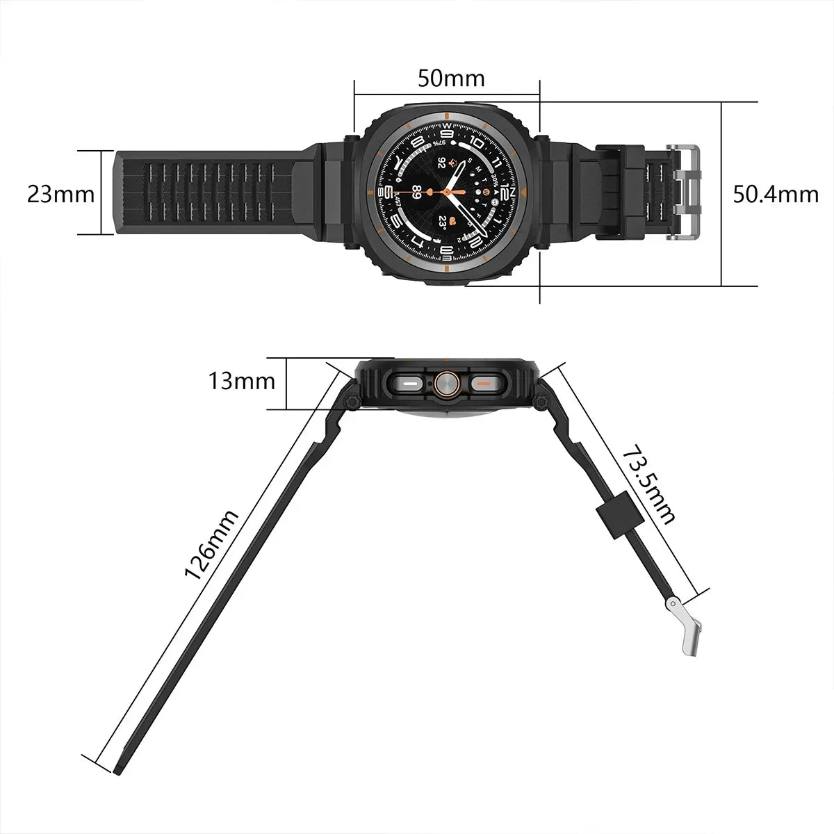 All-in-One Strap & Case Combo for Samsung Galaxy Watch Ultra and Samsung Galaxy Watch Ultra (2025)