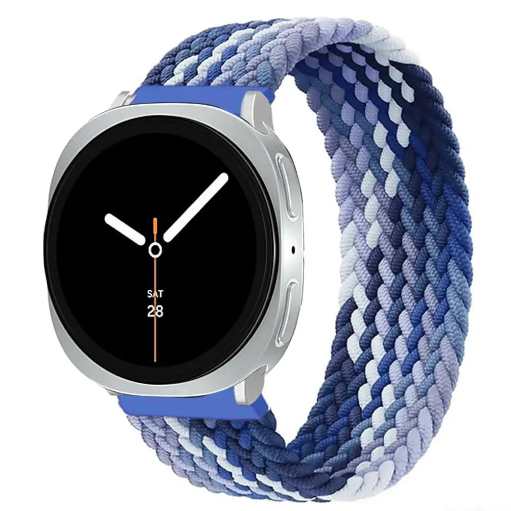 Elastic Braided Solo Loop Band for Samsung Galaxy Watch 8 & Galaxy Watch 8 Classic