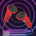 1 Pair Silicone Controller Grip Covers for Meta Quest 3