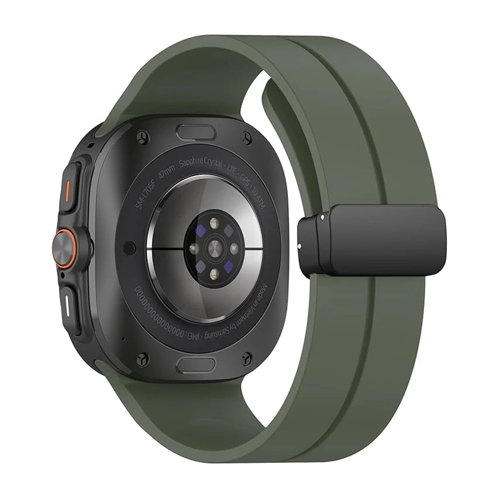 Silicone Magnetic Strap for Samsung Galaxy Watch Ultra and Samsung Galaxy Watch Ultra (2025)