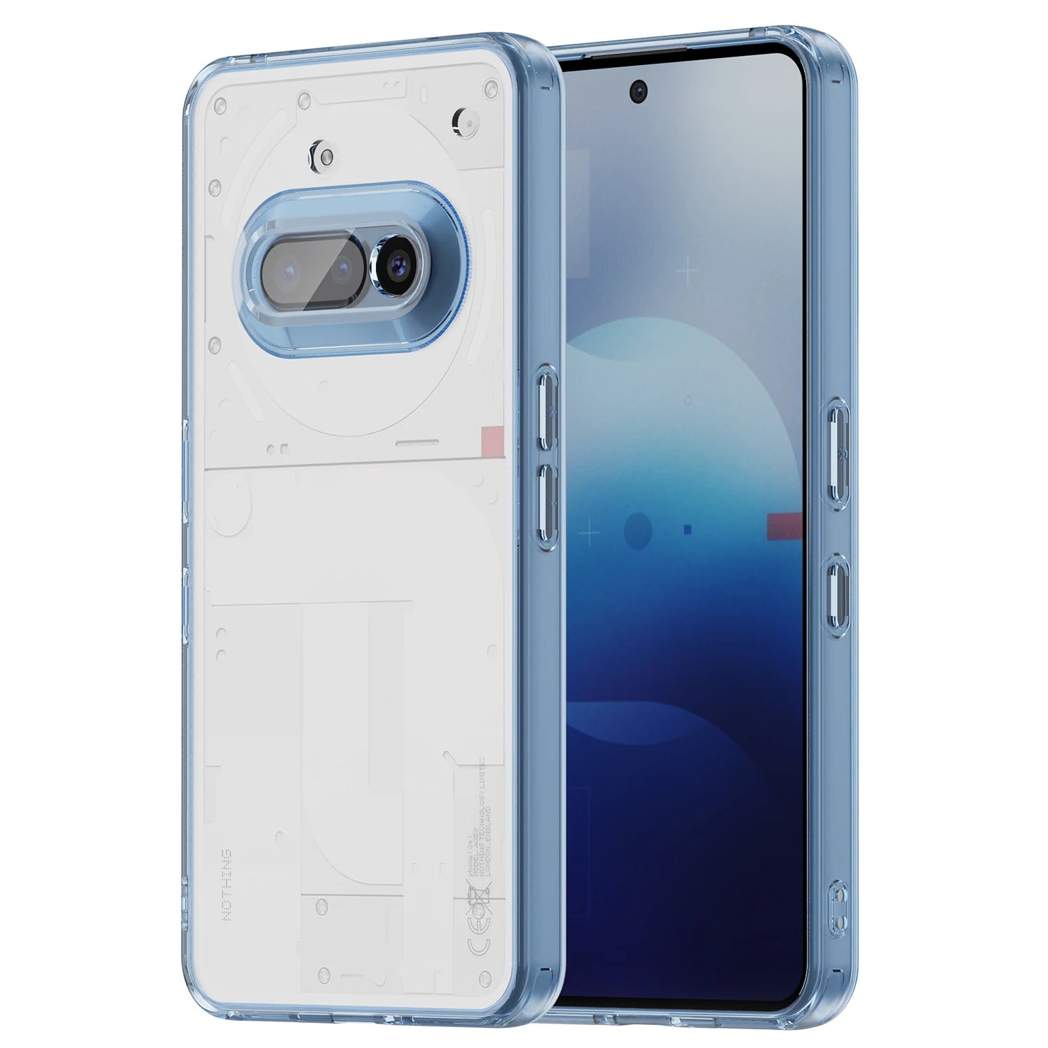Clear Shockproof Magnetic Case for Nothing Phone 3a