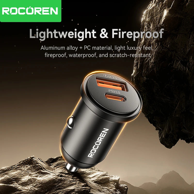 Rocoren PD 35W Mini USB Car Charger