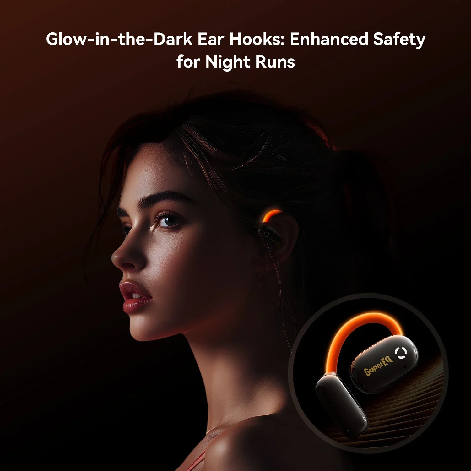 OneOdio SuperEQ D72 Bluetooth 5.4 Earphones with Ear Hooks & Neckband