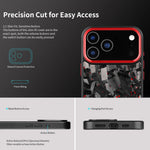 Carbon Fiber MagSafe Case with Metal Camera Ring for iPhone 17 Series
