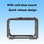 DJI Osmo Action 6 Quick Release Aluminum Frame Case with Accessory Mounts