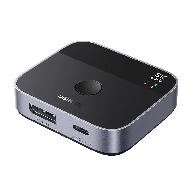 UGREEN AW701 2-in-1 USB-C & DisplayPort Video Switcher