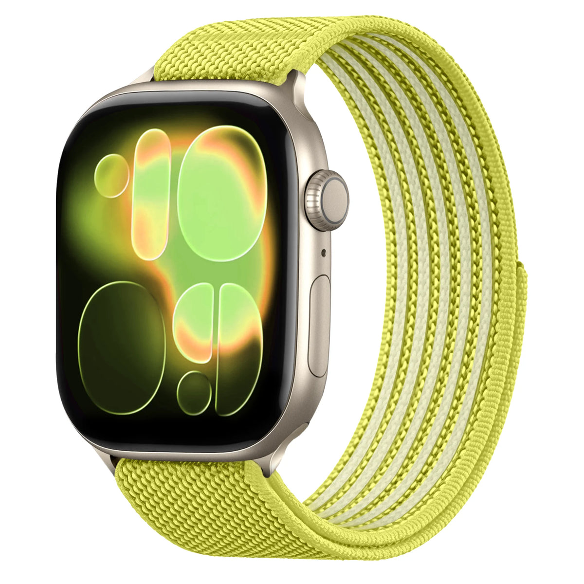 Breathable Nylon Sport Loop Band with Hook-and-Loop Closure for Apple Watch
