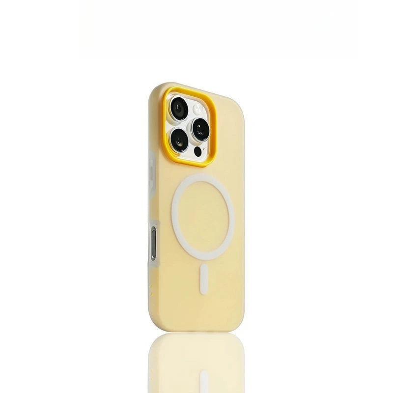 Translucent MagSafe Alignment Case with Raised Camera Ring for iPhone 12 Series